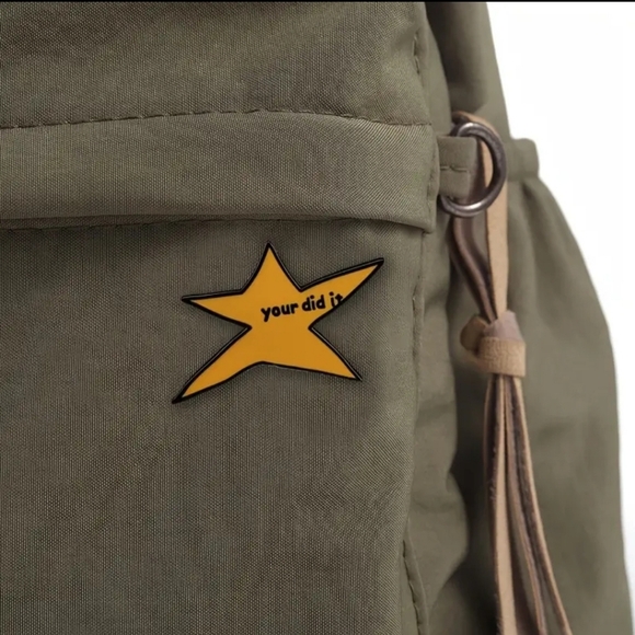 "Your Did It" Star Enamel Pin - Picture 4 of 4